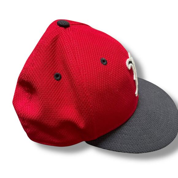 Boston Red Sox New Era 59FIFTY Fitted Hat Cap Size 6 3/4 MLB Fenway Performance - Picture 4 of 11